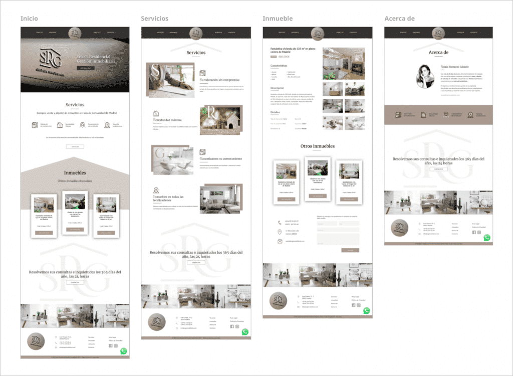 Diseño web estático