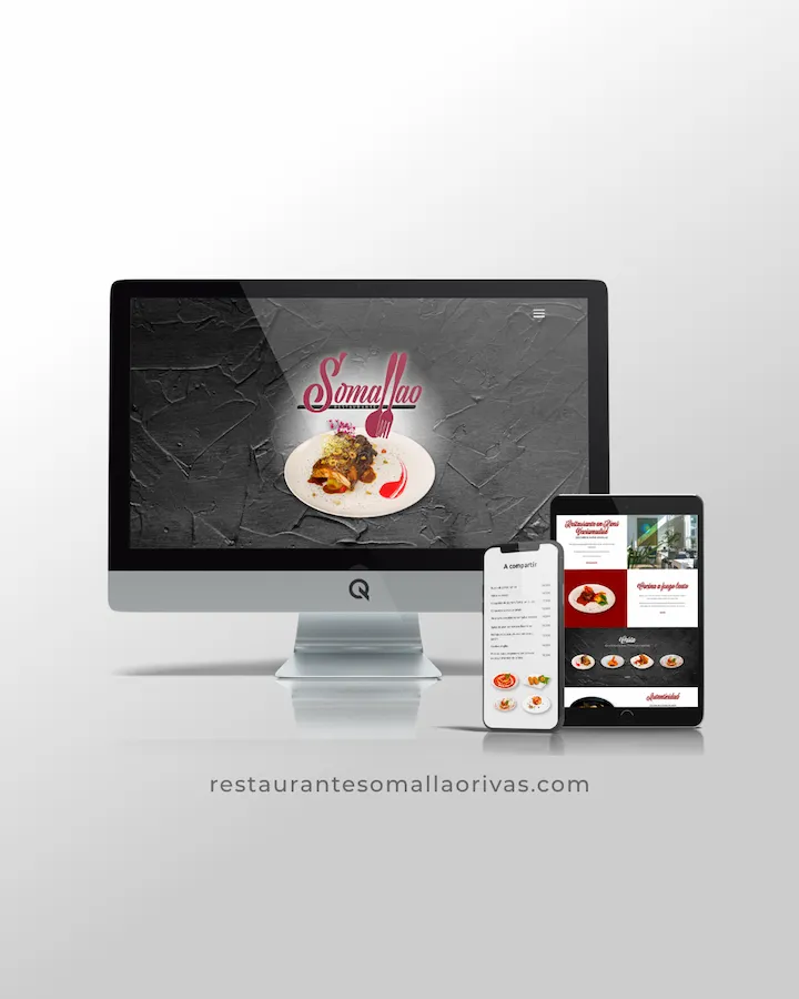 Diseño Web Restaurante Somallao Rivas Vaciamadrid