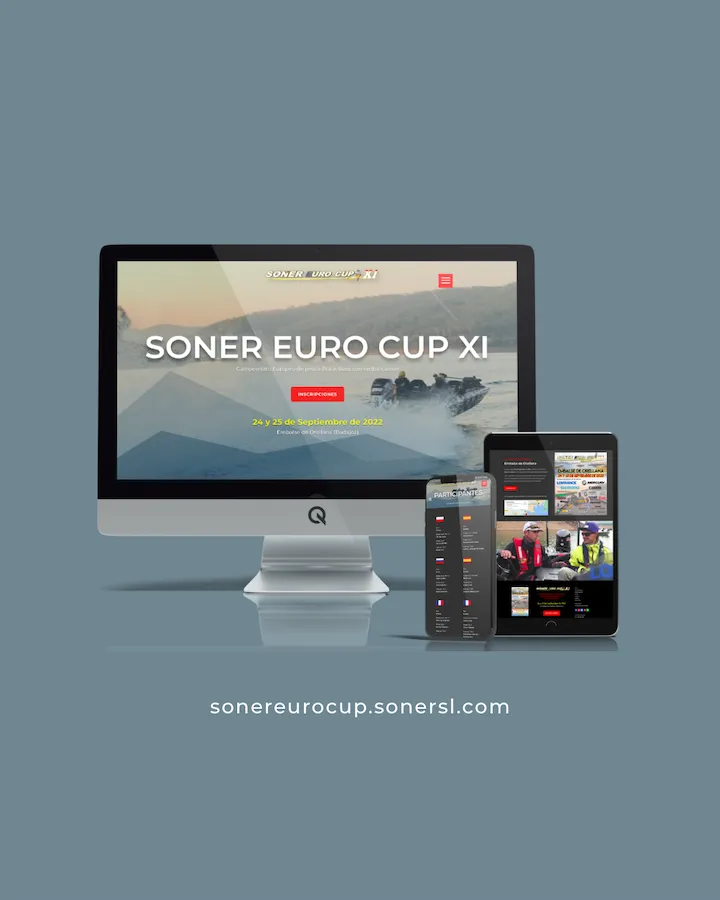 Diseño Web Soner Euro Cup XI