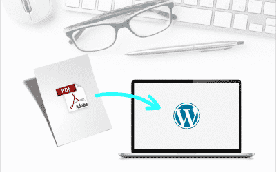 Cómo convertir un diseño PDF en una web hecha en WordPress