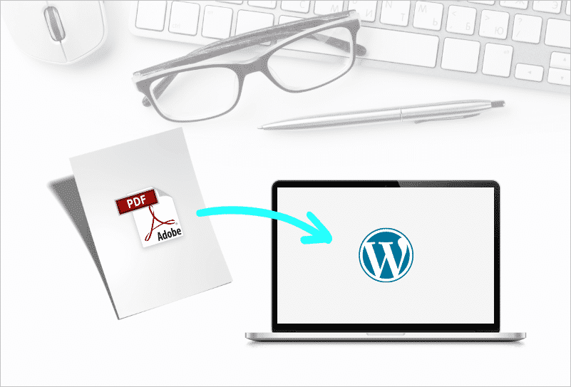 Convertir diseño PDF a Web WordPress Convertir diseño PDF a Web WordPress