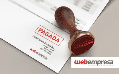 Cómo pagar las facturas en el hosting de Webempresa