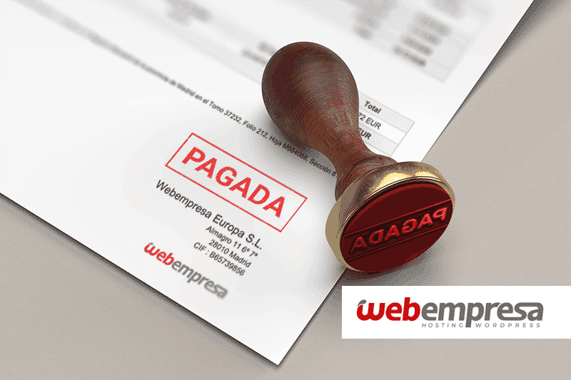 como-pagar-factura-webempresa Como pagar las facturas en Webempresa