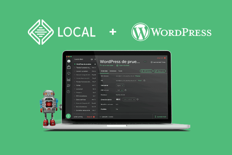 Instalar WordPress ordenador local con aplicación Local Instalar WordPress ordenador local con aplicación Local