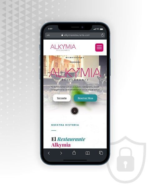 Web protegida Alkymia Restaurante Web protegida Alkymia Restaurante