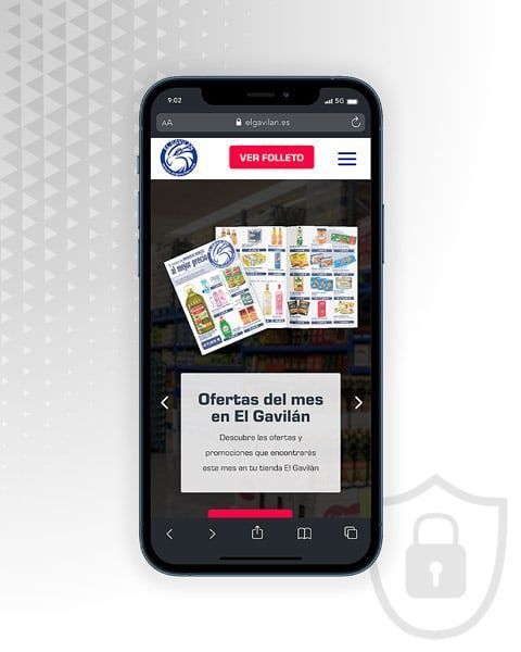 Web protegida El Gavilán Supermercados Web protegida El Gavilán Supermercados