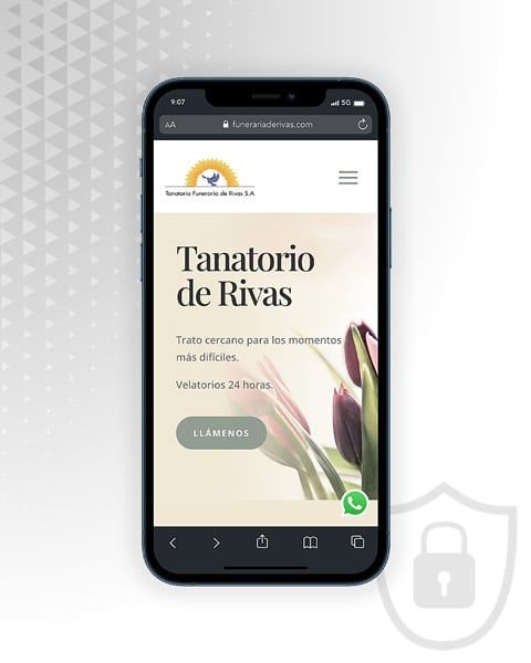 Web protegida tanatorio de Rivas Web protegida tanatorio de Rivas